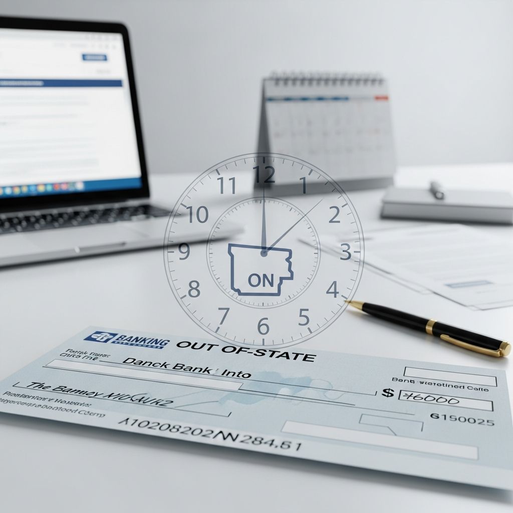 Understand out-of-state check hold times and federal regulations that protect your deposits.