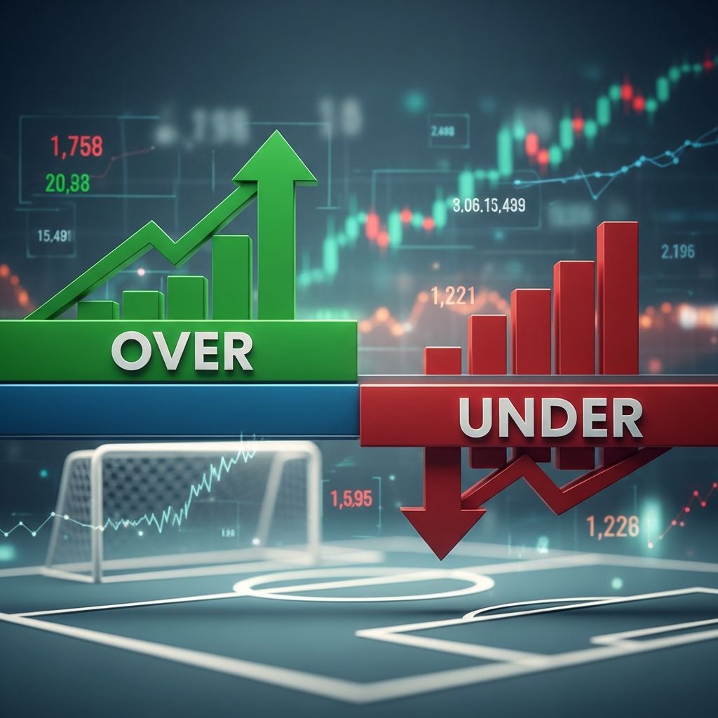 Master over-under betting: Learn how totals work, strategies, and how to place winning wagers.