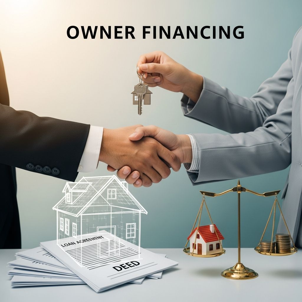 Complete guide to owner financing: understand seller financing alternatives to traditional mortgages.