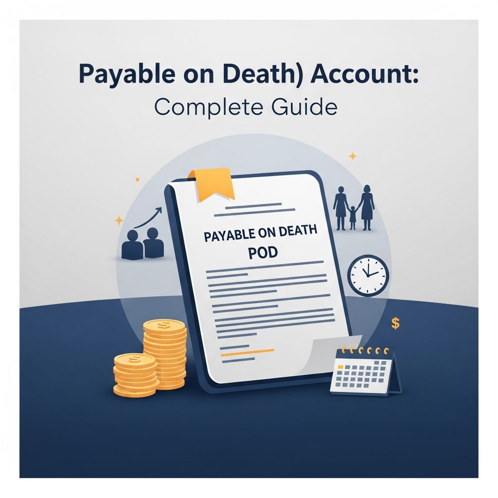 Understand POD accounts: Estate planning benefits, tax implications, and how to set one up.