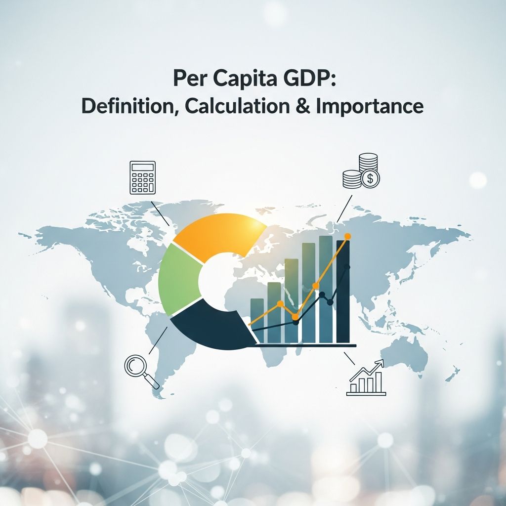 Understand per capita GDP: How nations measure average income and living standards.