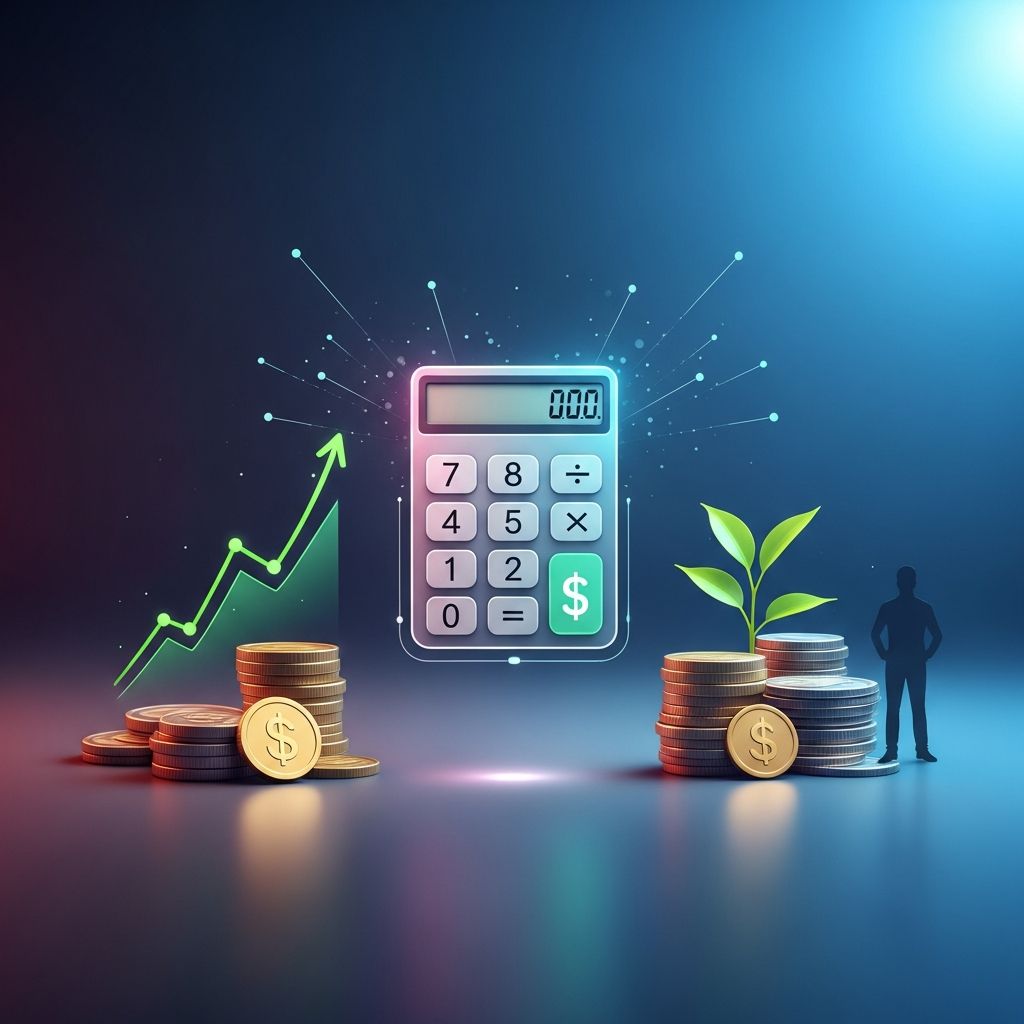 Calculate your net worth instantly and understand your true financial position today.