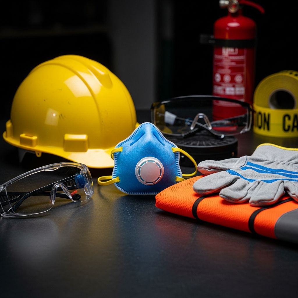 Understanding PPE: Essential gear protecting workers from occupational hazards and risks.