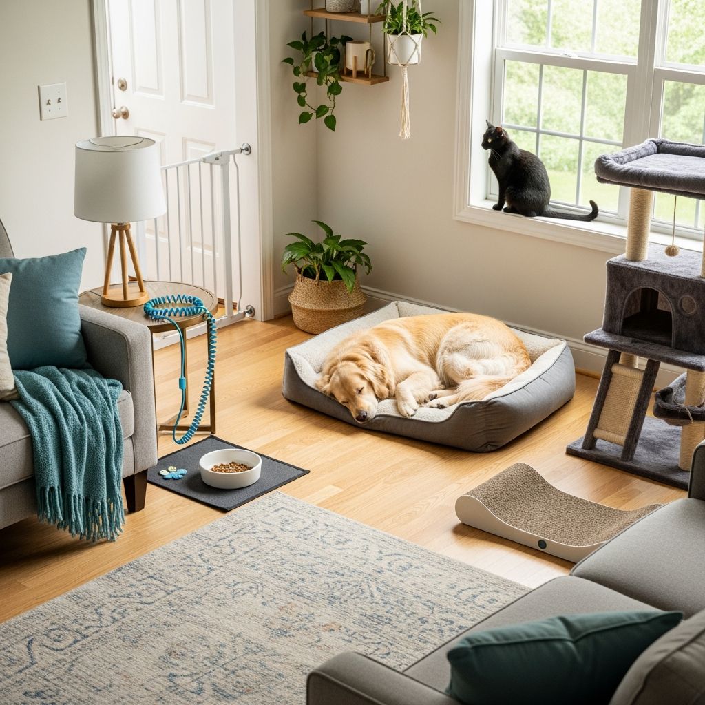 Create a safe and comfortable home environment for your pets with expert tips and practical safety measures.