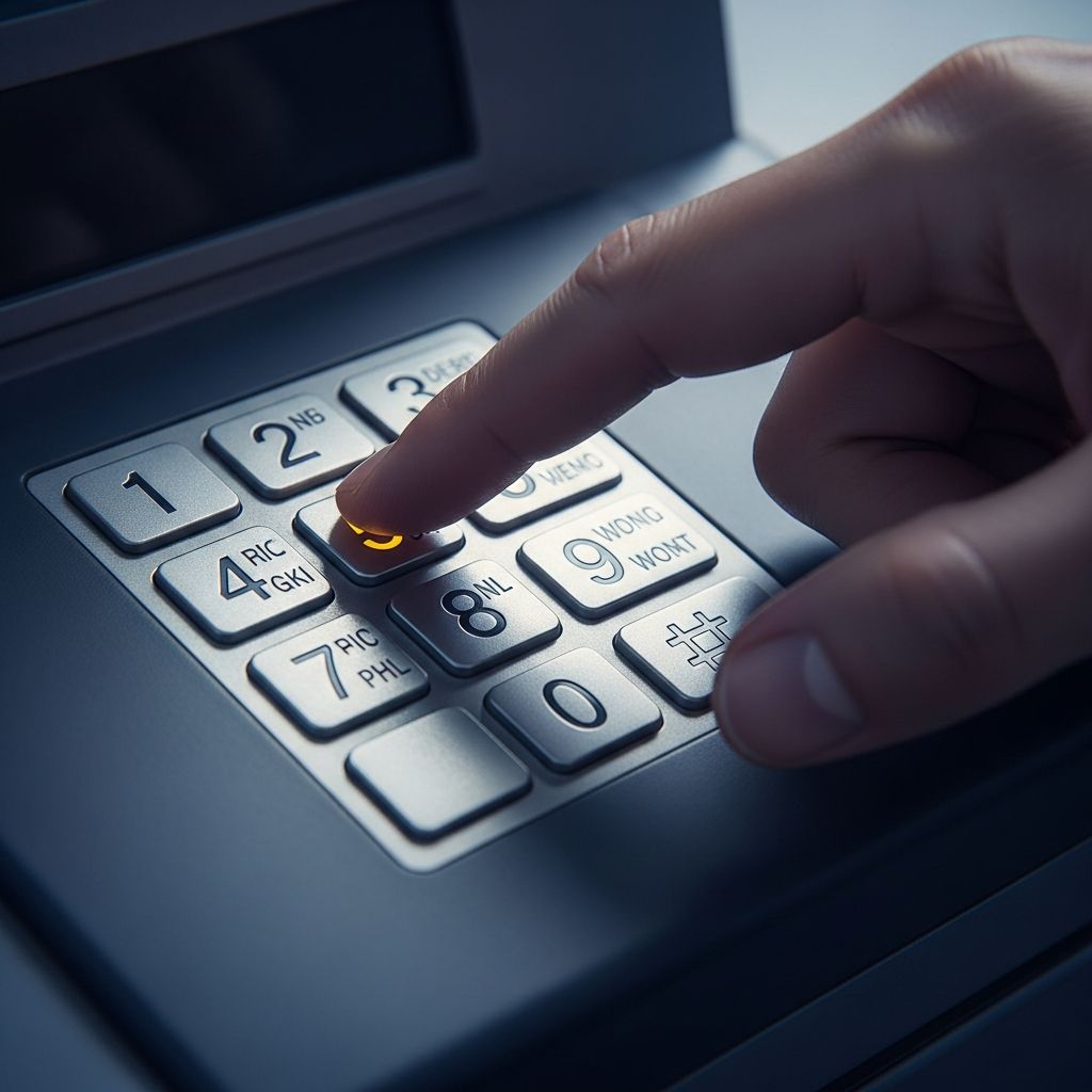 Understand PIN numbers: secure authentication codes protecting your financial transactions.