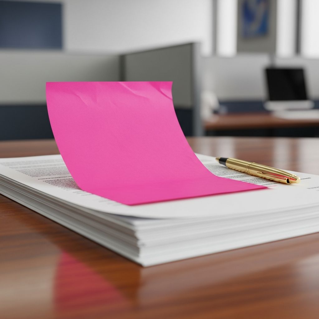 Understanding pink slips: History, implications, and what they mean for terminated employees.