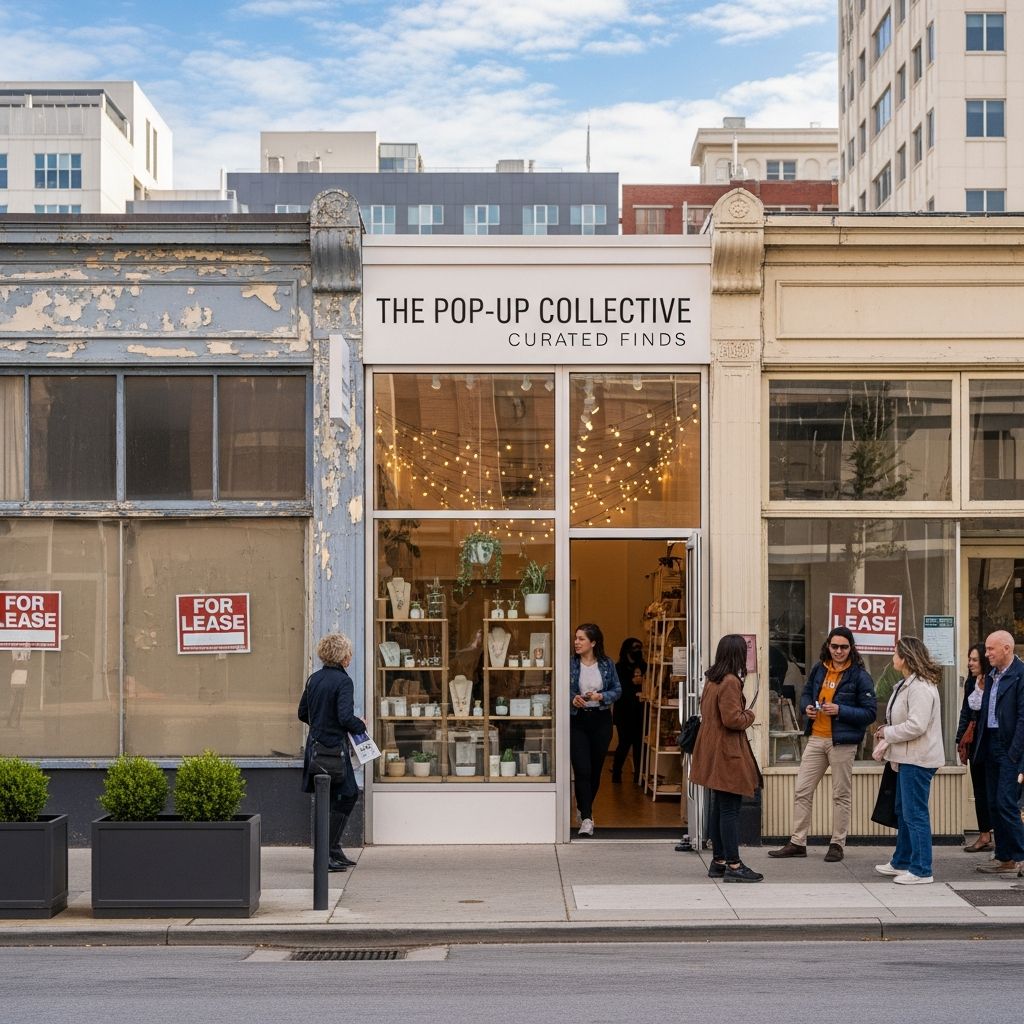 How temporary retail spaces are filling vacant storefronts and revitalizing communities.