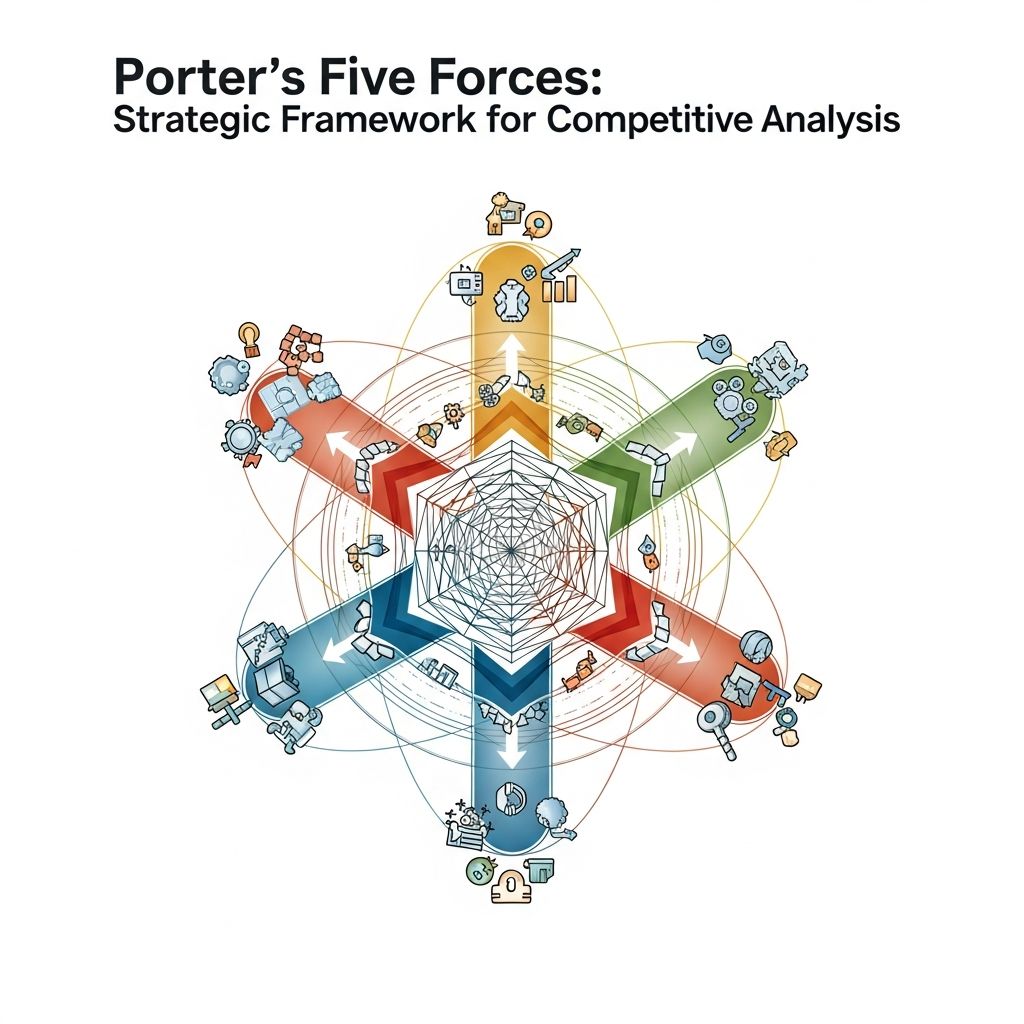 Porter’s Five Forces: Strategic Framework for Competitive Analysis Master competitive strategy using Porter's Five Forces framework for industry analysis.