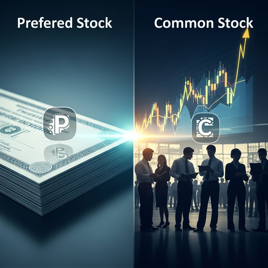 Understand the fundamental differences between preferred and common stock to make informed investment decisions.