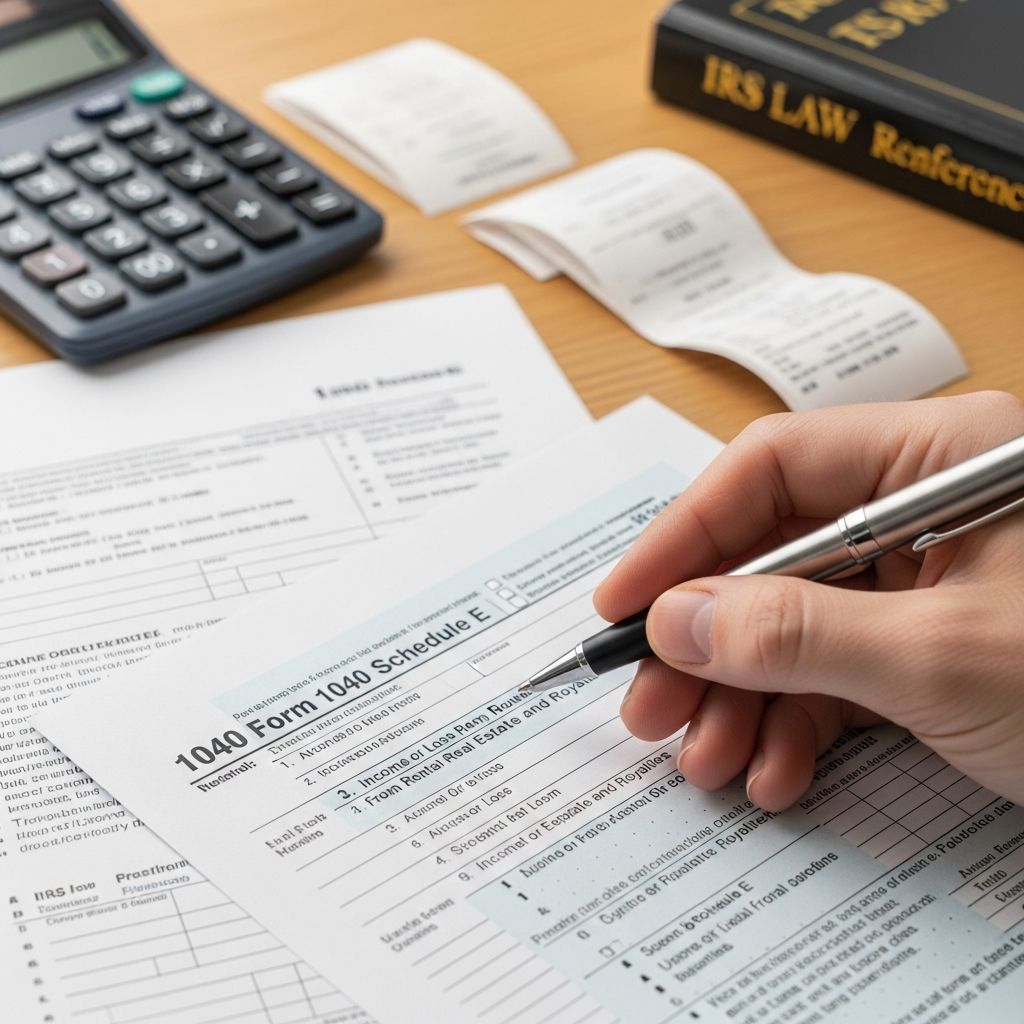 Master Schedule E filing with our comprehensive guide to reporting supplemental income.
