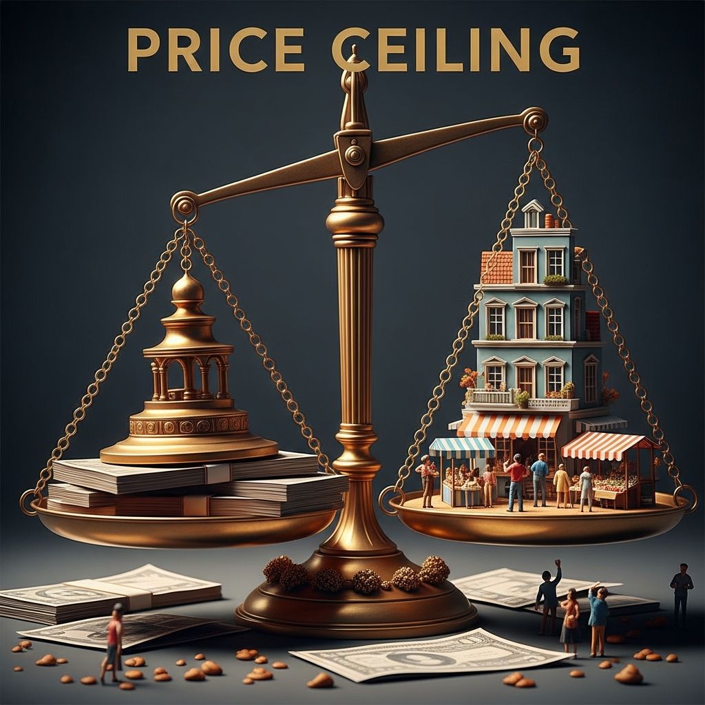Understanding government price ceilings: How maximum price limits affect markets, consumers, and suppliers.