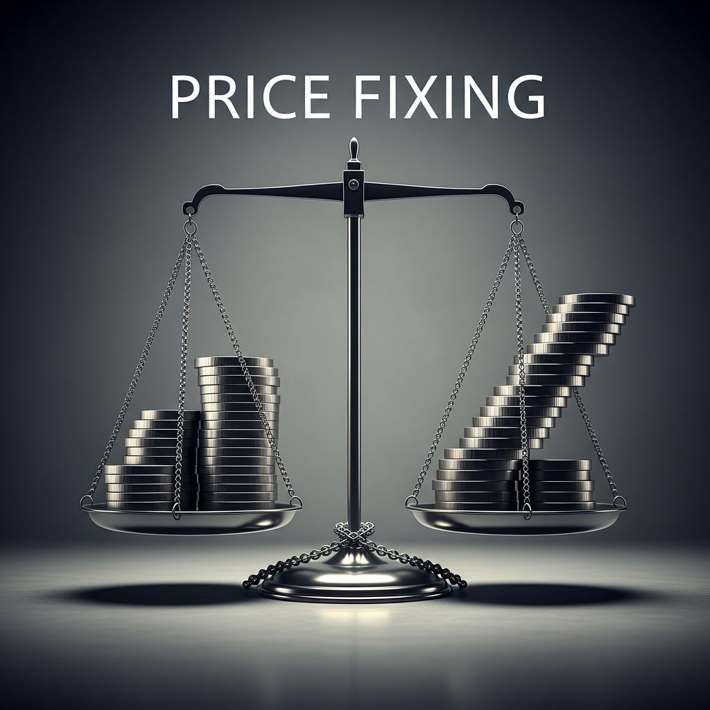 Understanding price fixing: How competitors manipulate markets and why it violates antitrust laws.