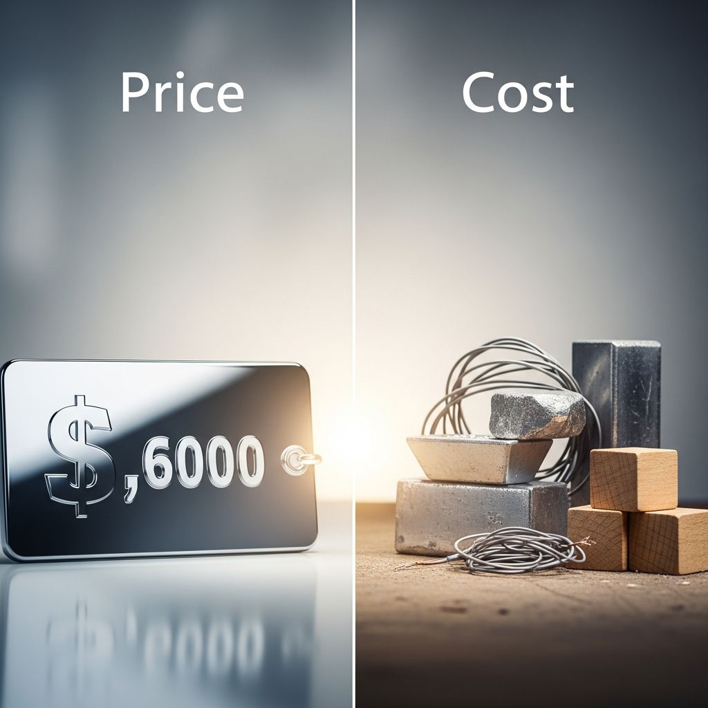 Learn the critical distinctions between price, cost, and value to make smarter financial decisions.