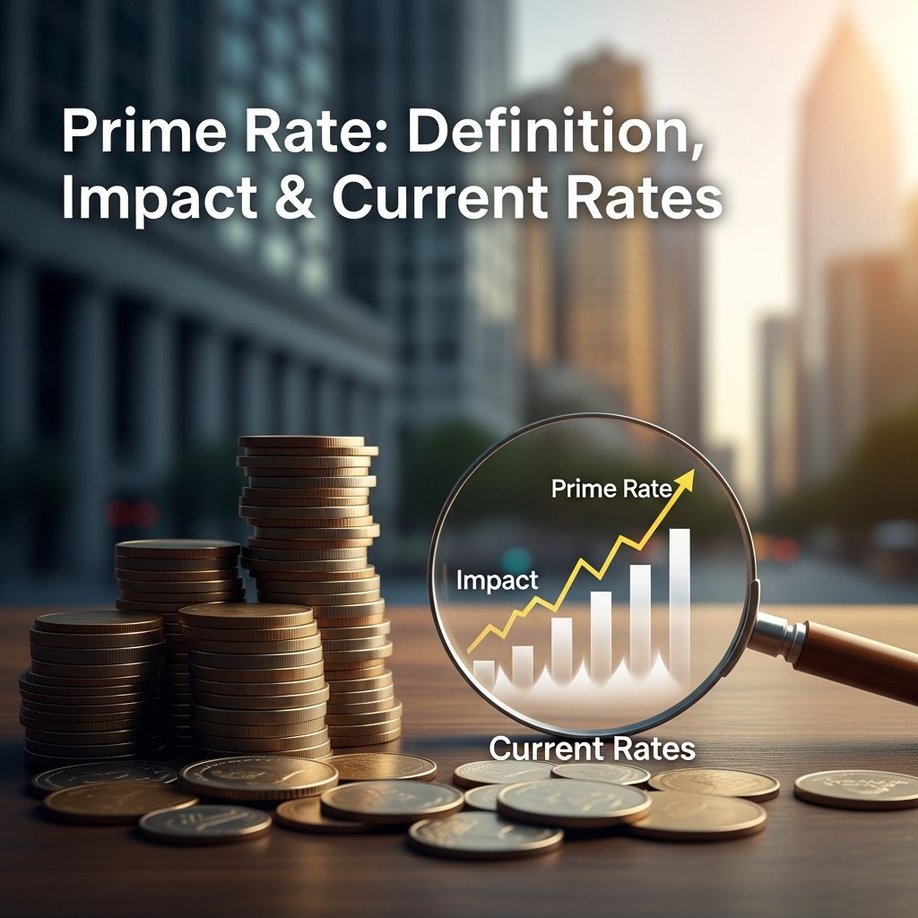 Understanding the prime rate: how it affects your loans, credit cards, and financial decisions today.