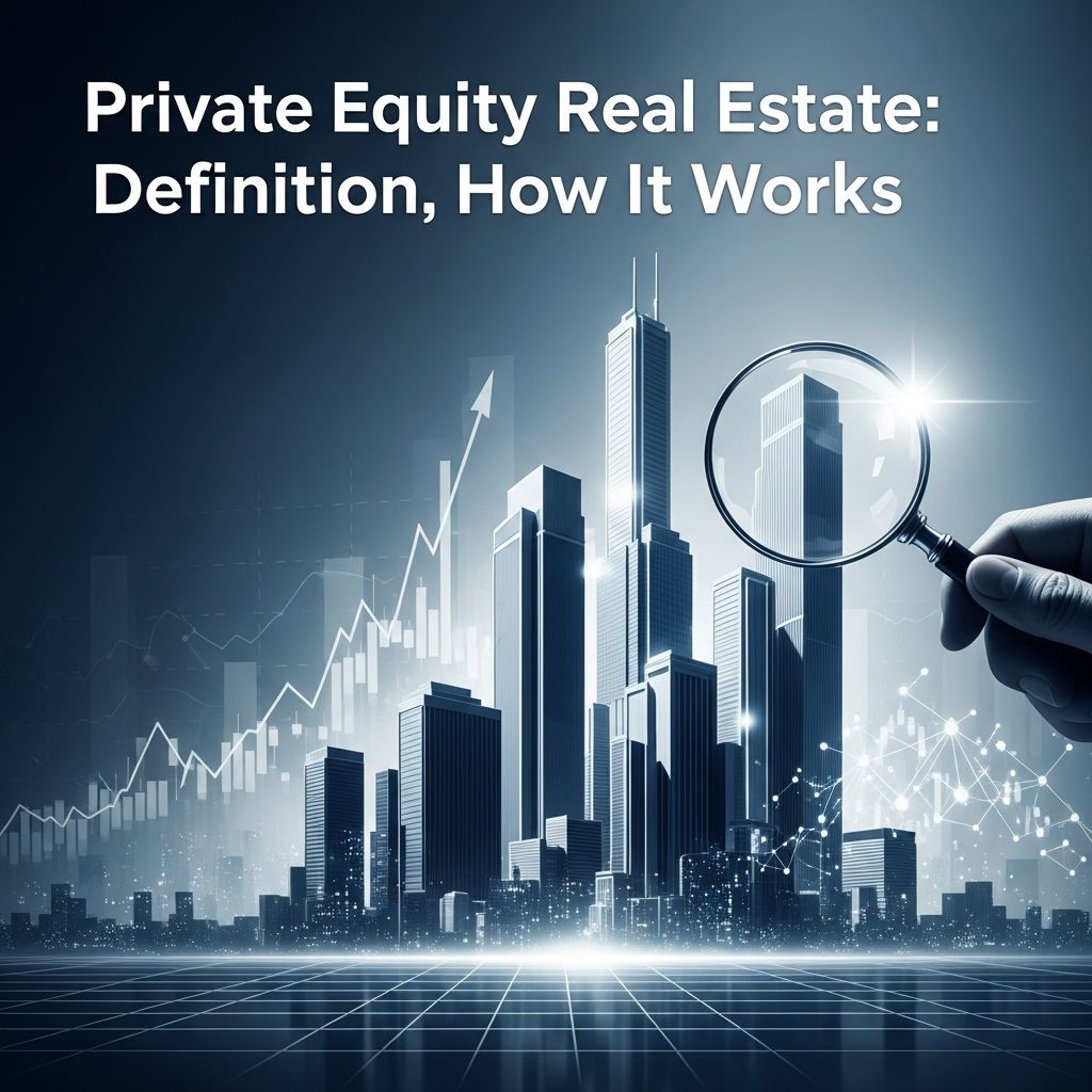 Comprehensive guide to private equity real estate investing, structures, and returns.