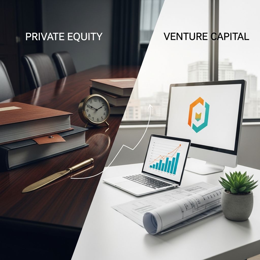 Private Equity vs. Venture Capital: Key Differences Understand the core distinctions between PE and VC investment strategies and their unique approaches.