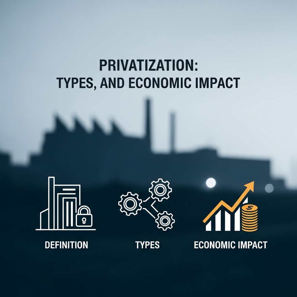 Understanding privatization: How governments transition public assets to private sector control.
