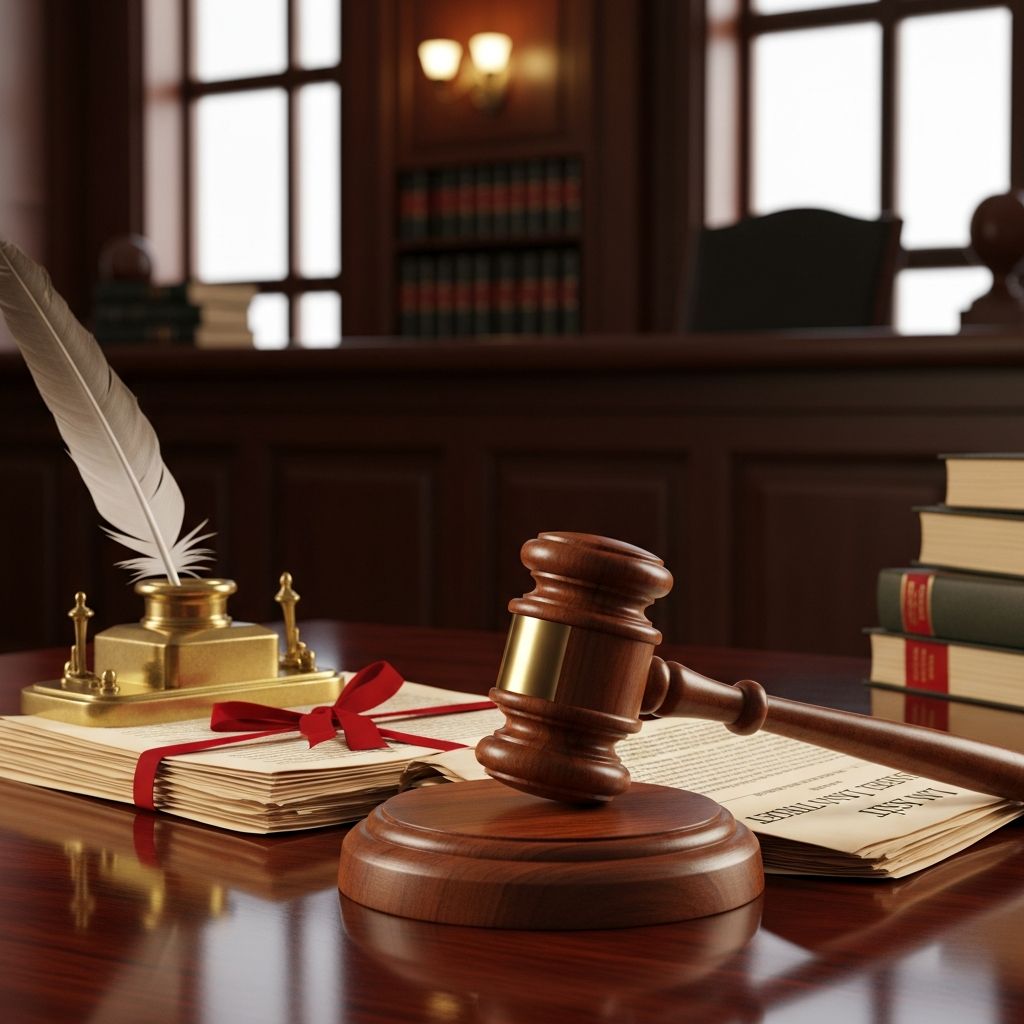 Understanding probate court: How estates are settled and property distributed after death.