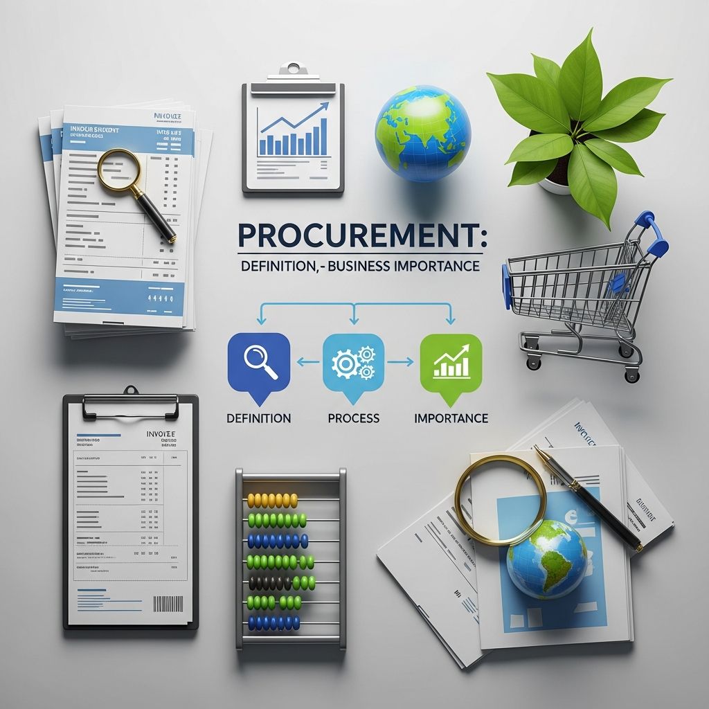 Master procurement: Learn how businesses source, acquire, and manage goods and services strategically.