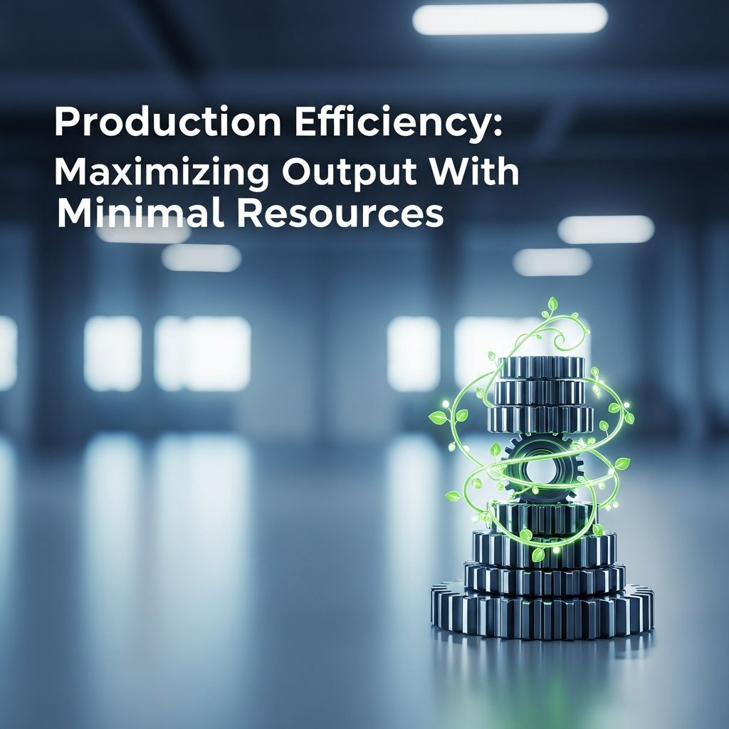 Understanding how businesses optimize resources to maximize output and profitability.