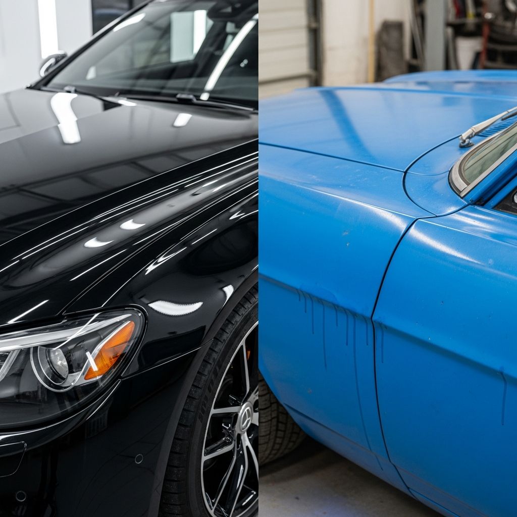 Compare professional and DIY car painting: costs, quality, and which option suits your needs best.