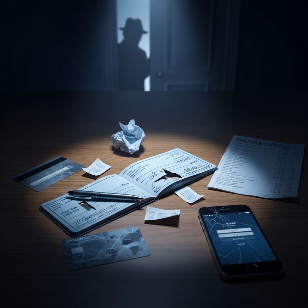 Essential steps to secure your finances after checkbook theft and prevent fraud.
