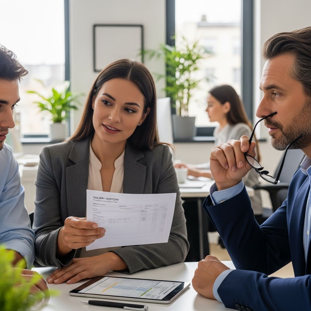 Navigate salary history disclosure with confidence and understand your rights as a job candidate.