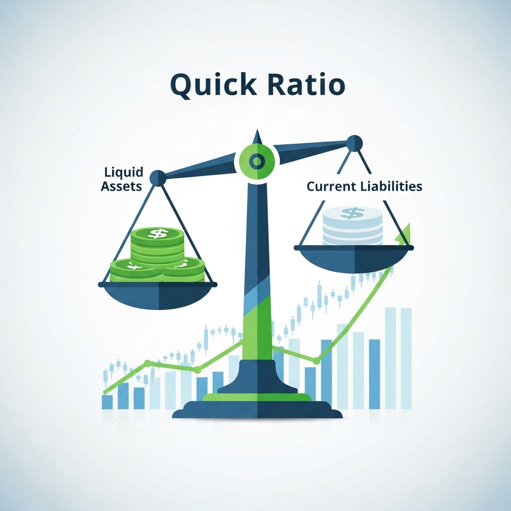Understand the quick ratio, a key metric for assessing a company's short-term financial liquidity.