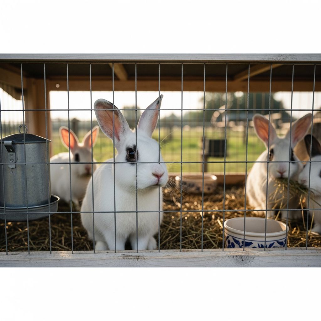 Complete guide to starting a rabbit meat farm: costs, legalities, profitability, and ethical considerations.