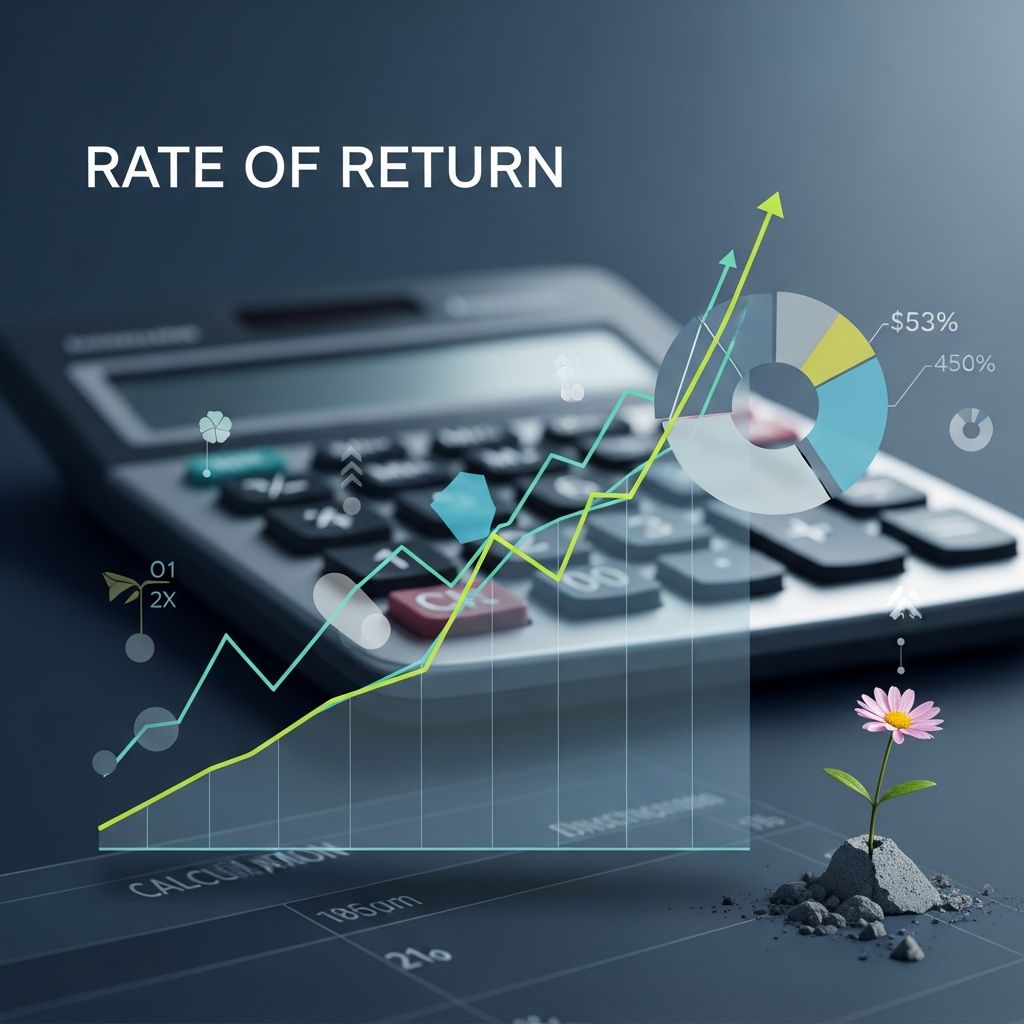 Master rate of return calculations to measure investment performance and make informed financial decisions.