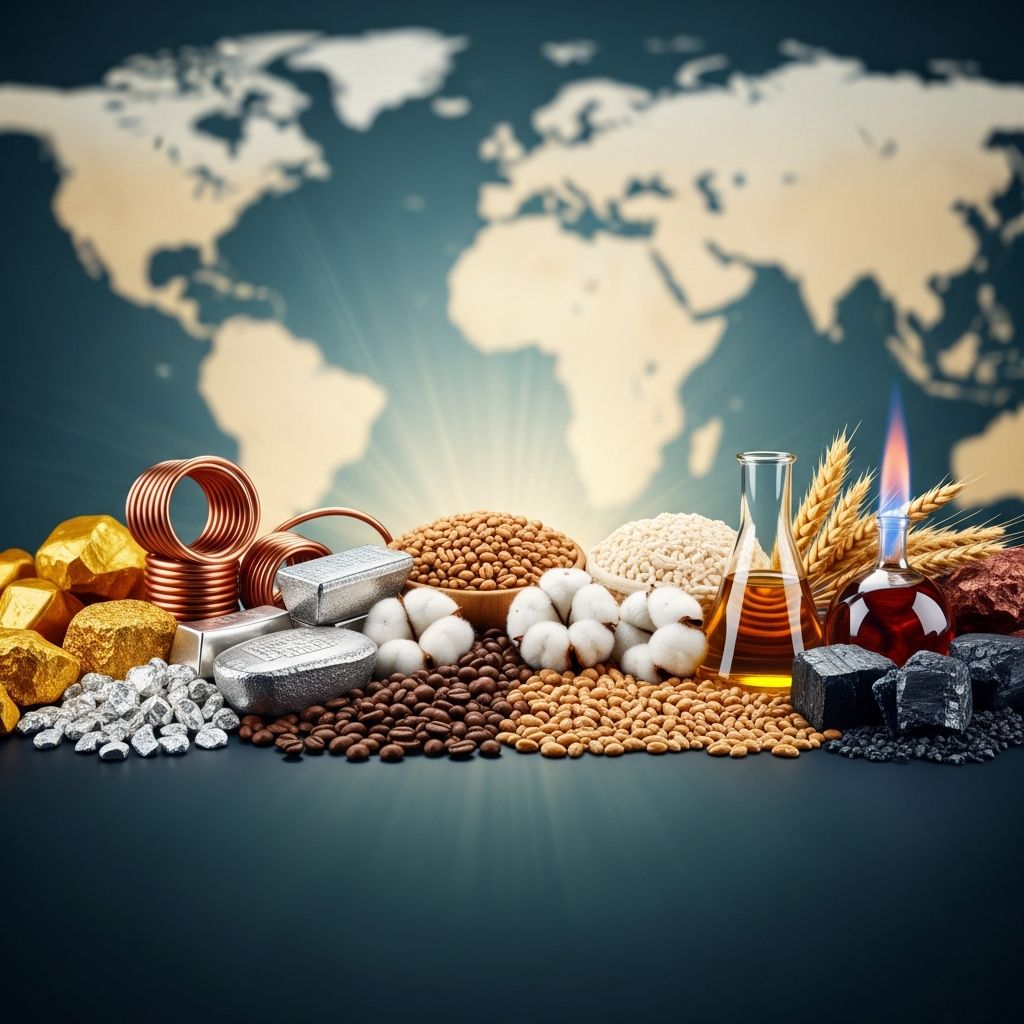 Explore raw materials: essential commodities driving manufacturing, investment, and global trade.