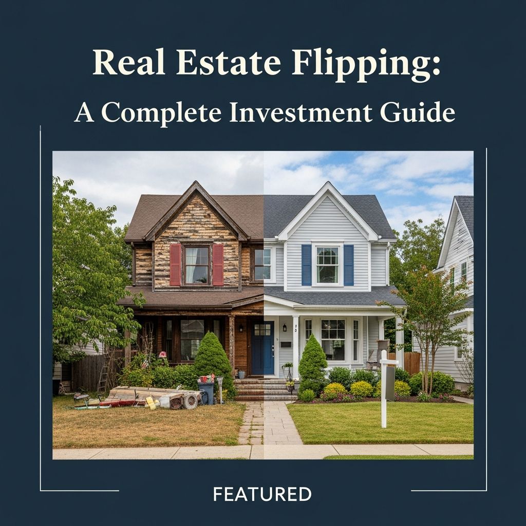 Master the art of real estate flipping: strategies, risks, and profits explained.