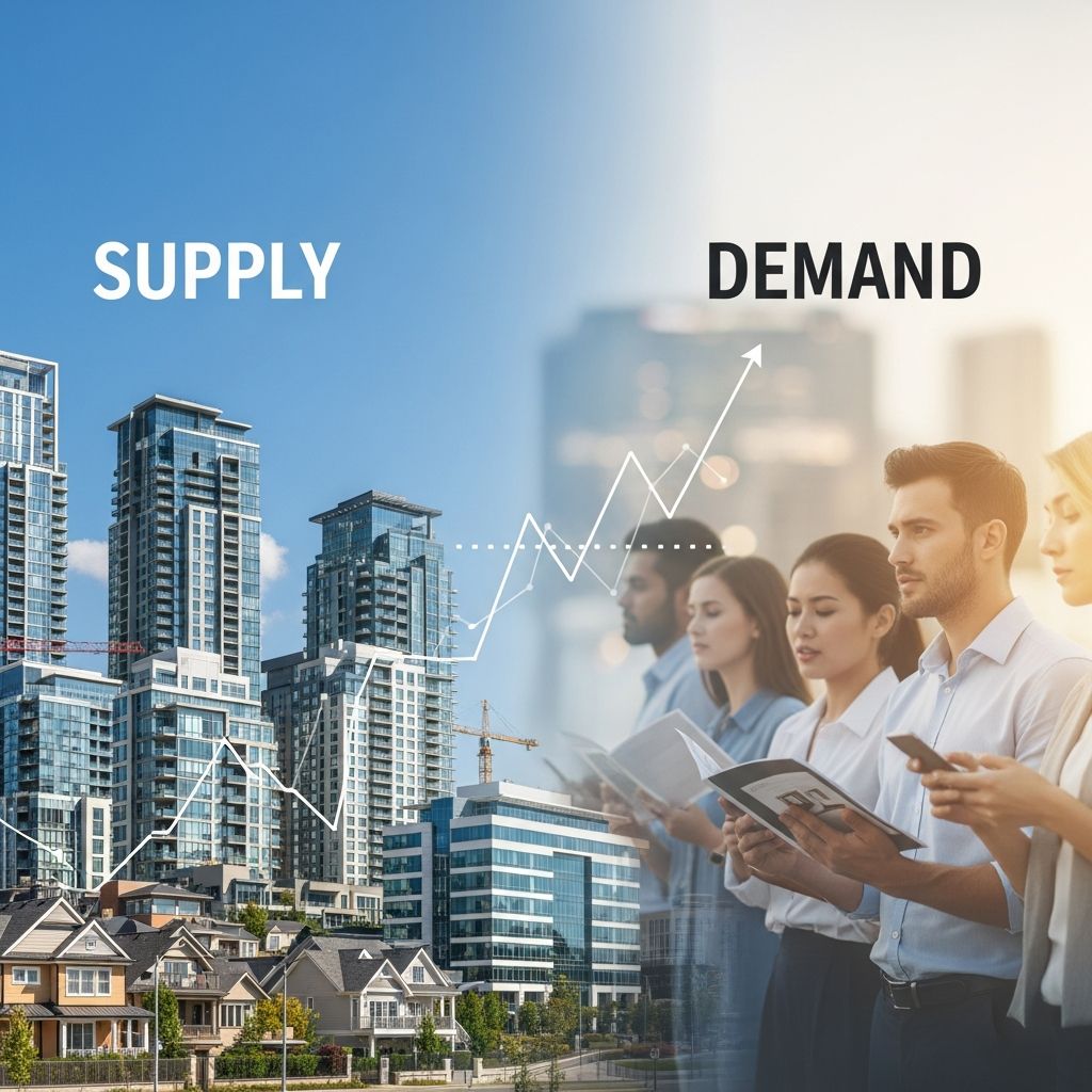 Master the forces driving real estate markets: understand supply, demand, and price dynamics.
