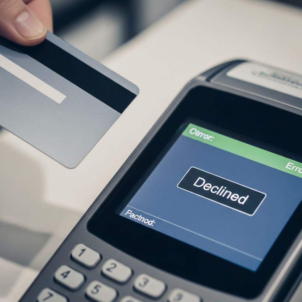 Understand why your credit card was declined and learn how to prevent it from happening again.