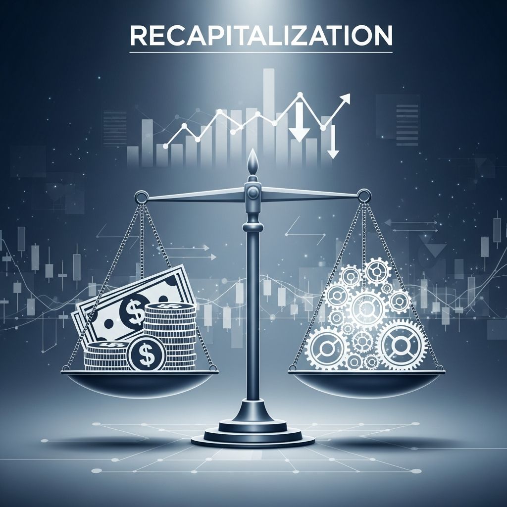 Understand how companies restructure their capital to optimize financial performance and shareholder value.