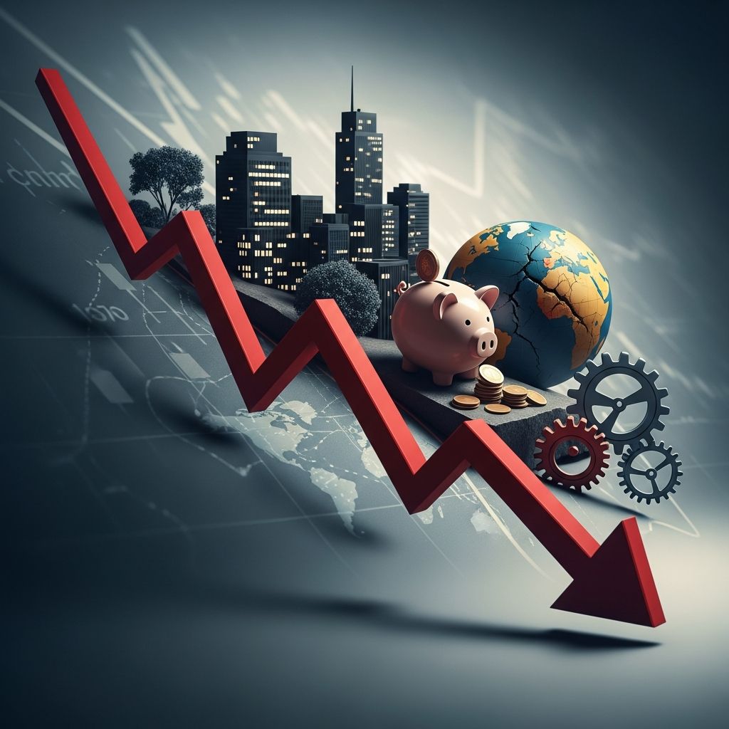 Understanding recessions: Economic downturns, causes, indicators, and their broader impact.