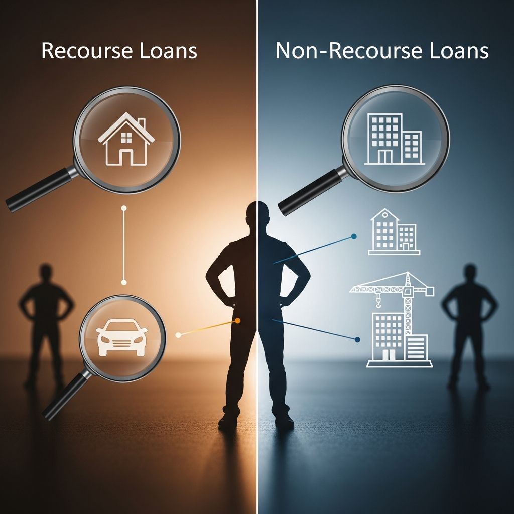 Recourse vs Non-Recourse Loans: Key Differences Understand the critical differences between recourse and non-recourse loans and how they affect borrowers.