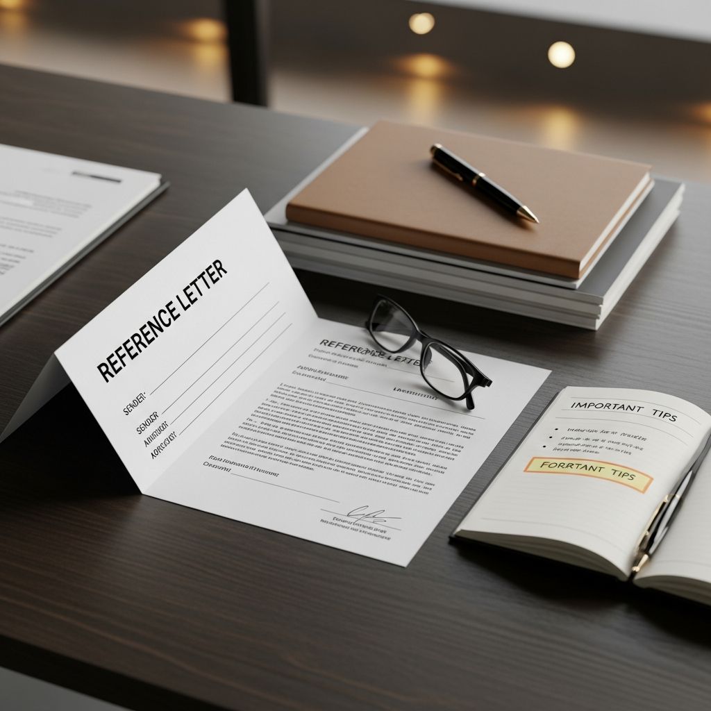 Master reference letter writing with templates, examples, and expert formatting tips.