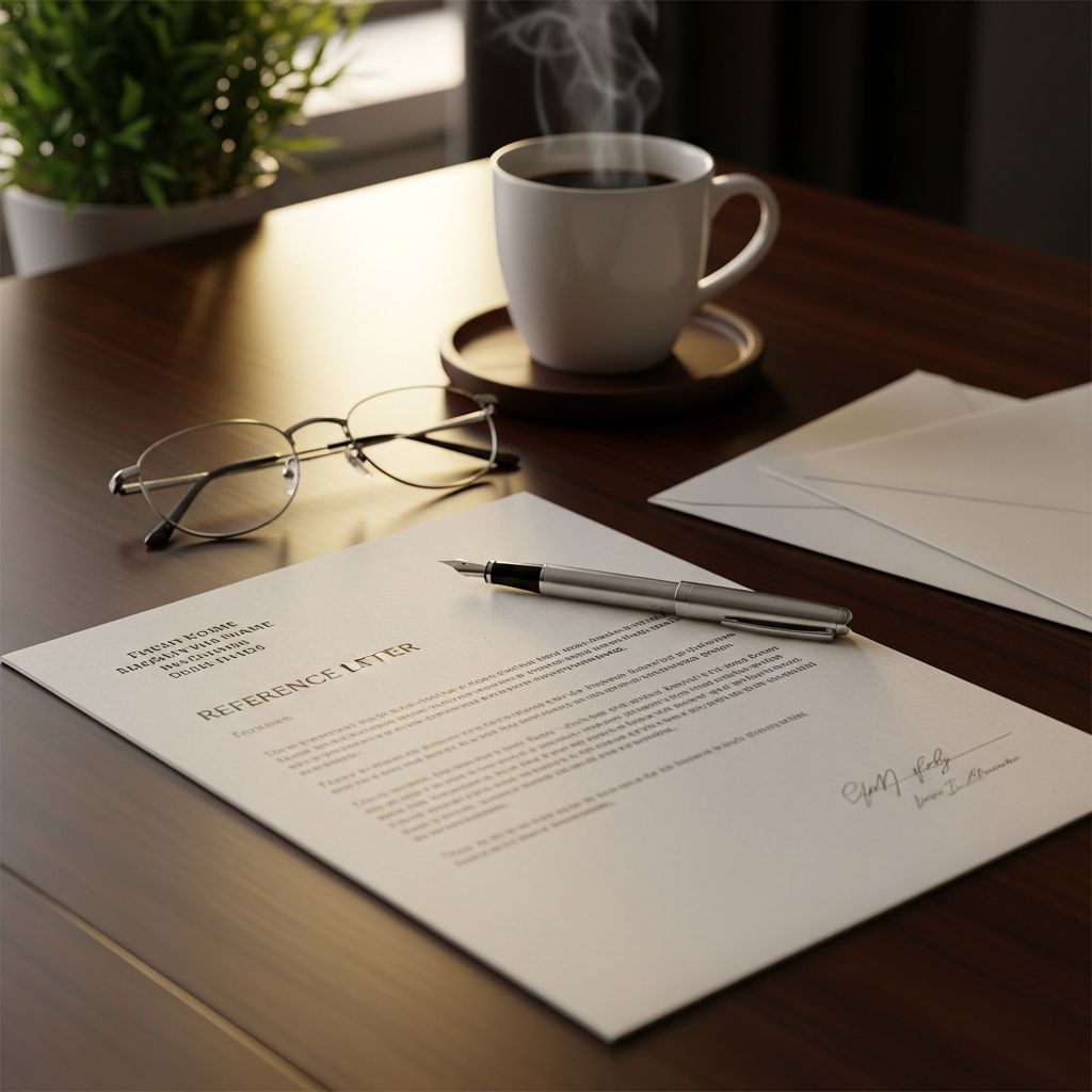 Complete guide to crafting professional reference letters with real-world samples and templates.