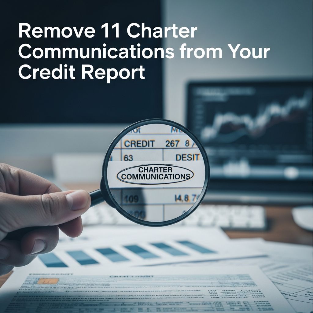 Complete guide to removing Charter Communications debt from your credit report effectively.