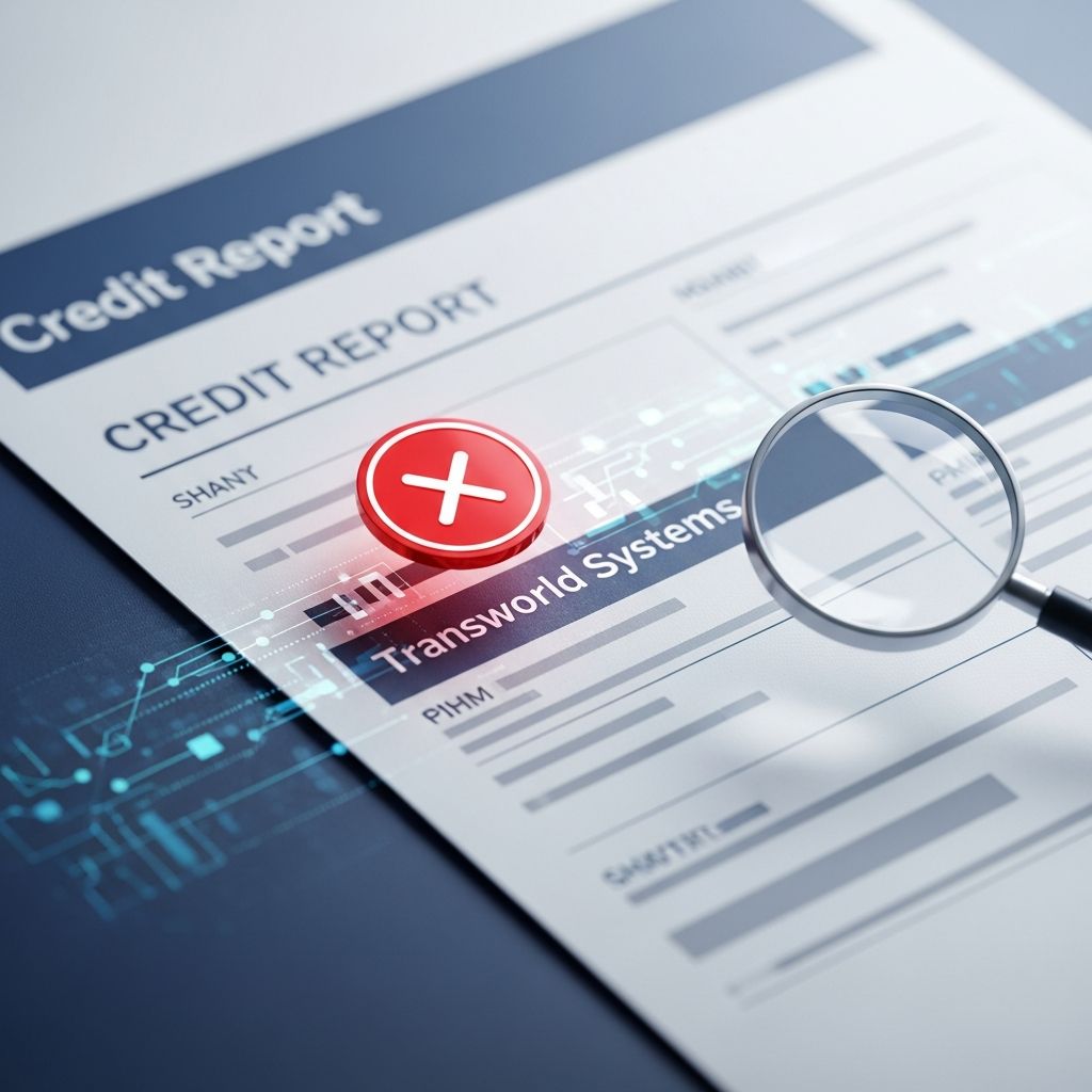 Complete guide to removing Transworld Systems debt collection from your credit report safely.