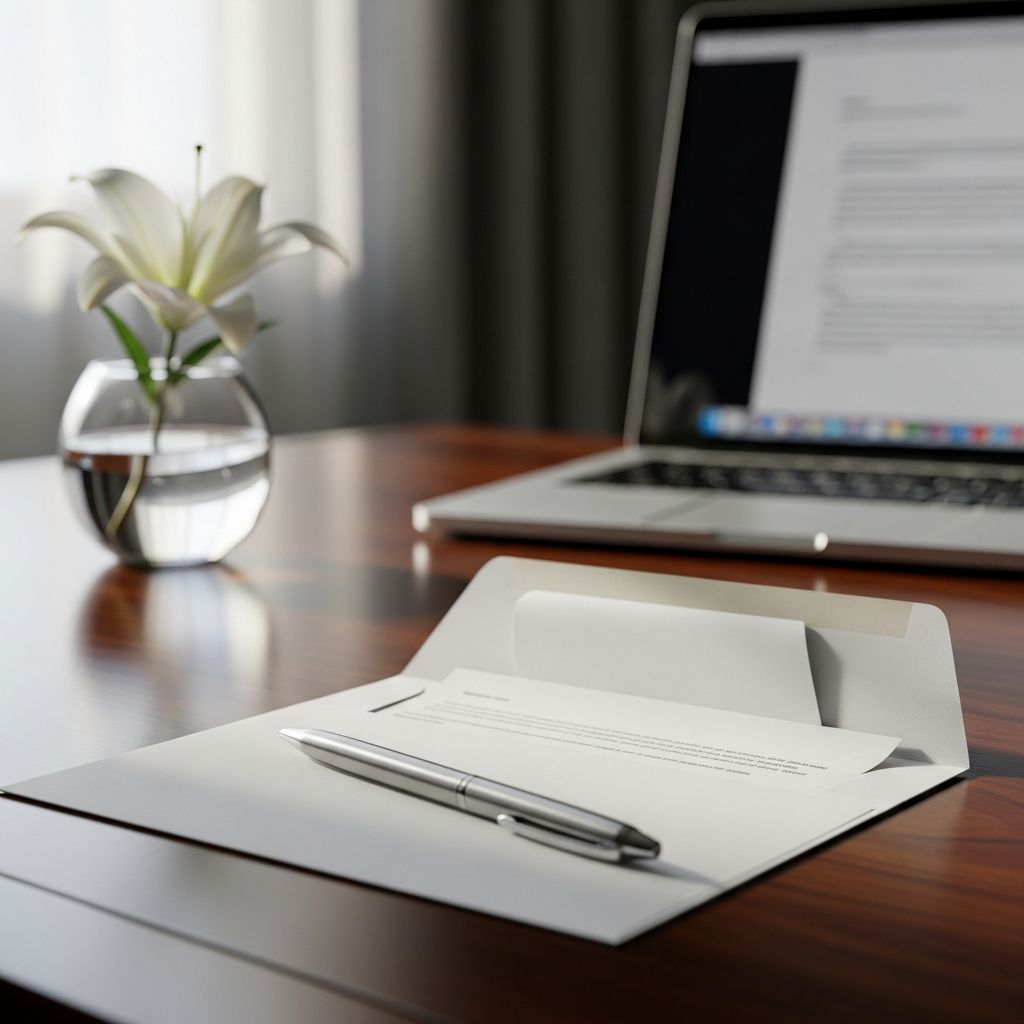 Professional resignation acceptance letter templates and examples for managers and employers.