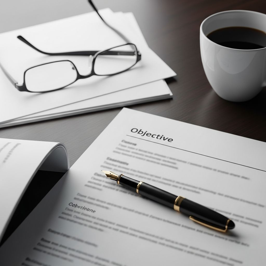 Master resume objectives with proven examples and expert writing strategies for job seekers.