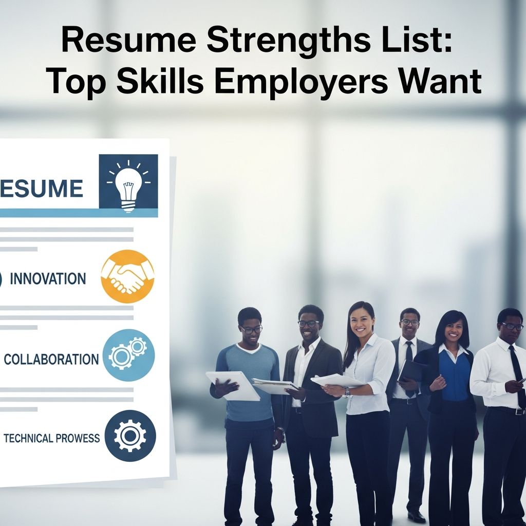 Discover the most powerful resume strengths that employers actively seek and how to highlight them effectively.