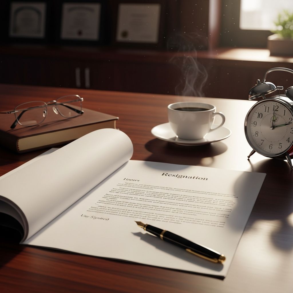 Master writing your retirement resignation letter with professional examples and expert tips.