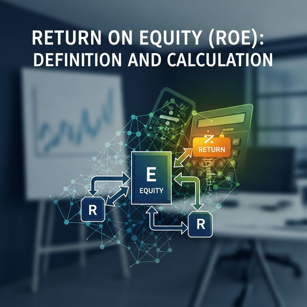 Understanding ROE: A key metric for measuring company profitability and efficiency.