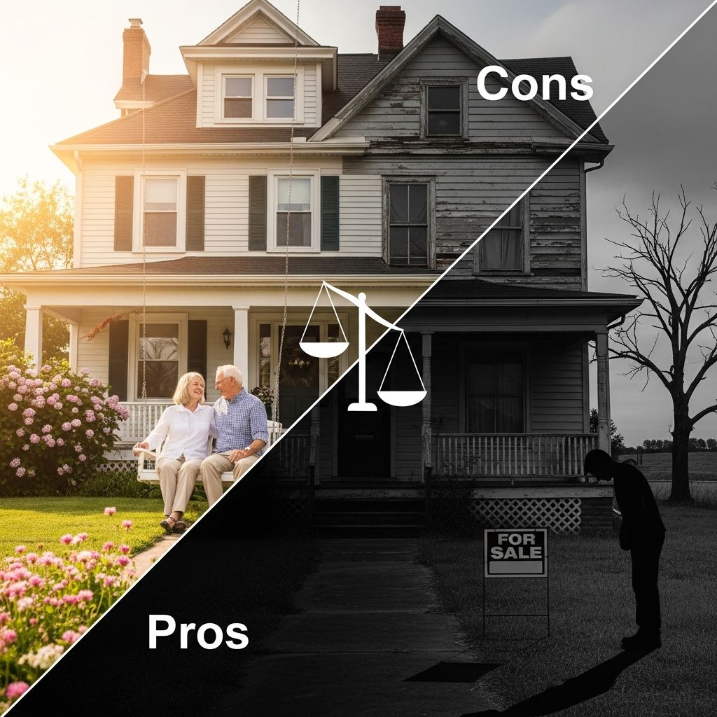 Explore the advantages and disadvantages of reverse mortgages for retirement planning and financial security.