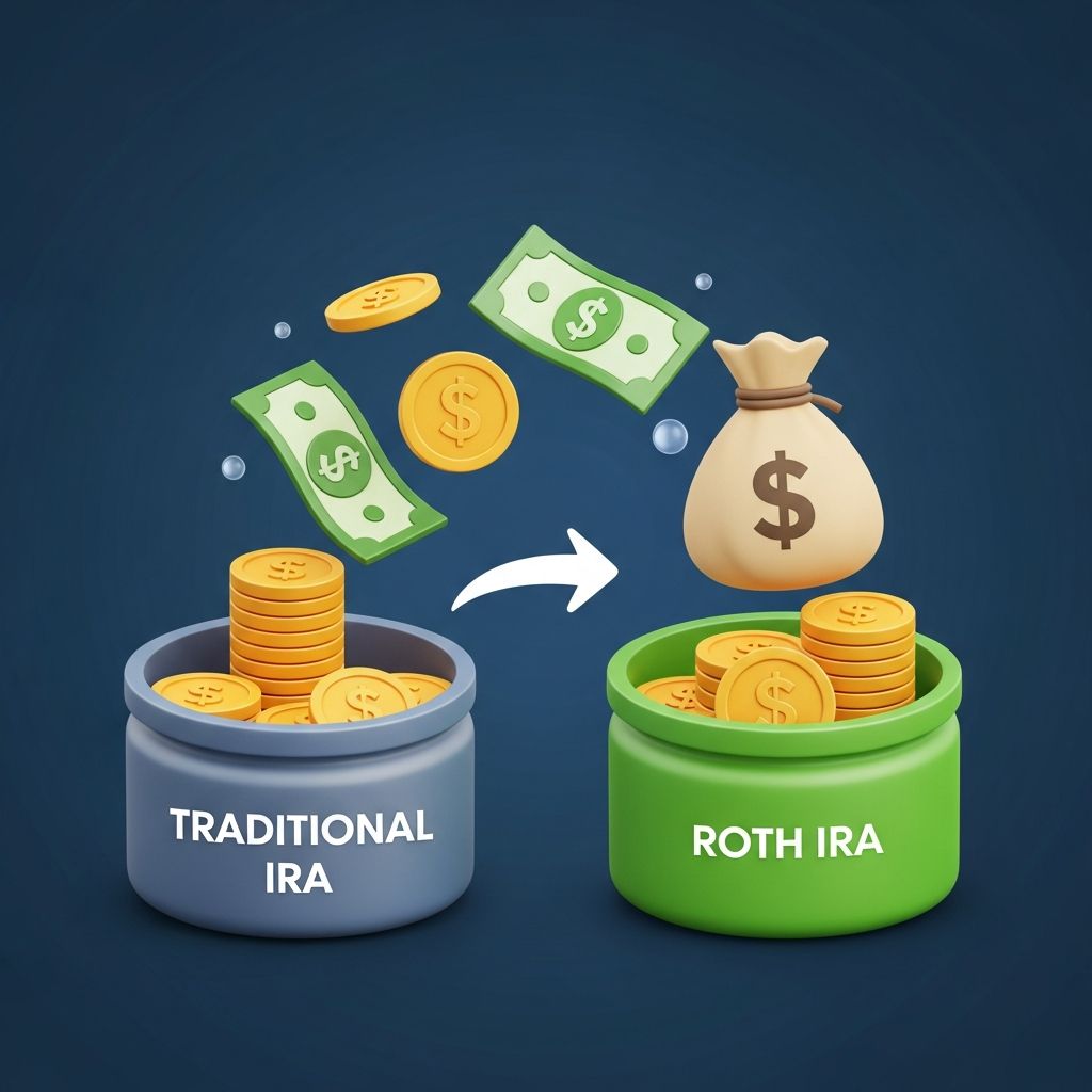 Master Roth IRA conversions with comprehensive rules, strategies, and tax implications.
