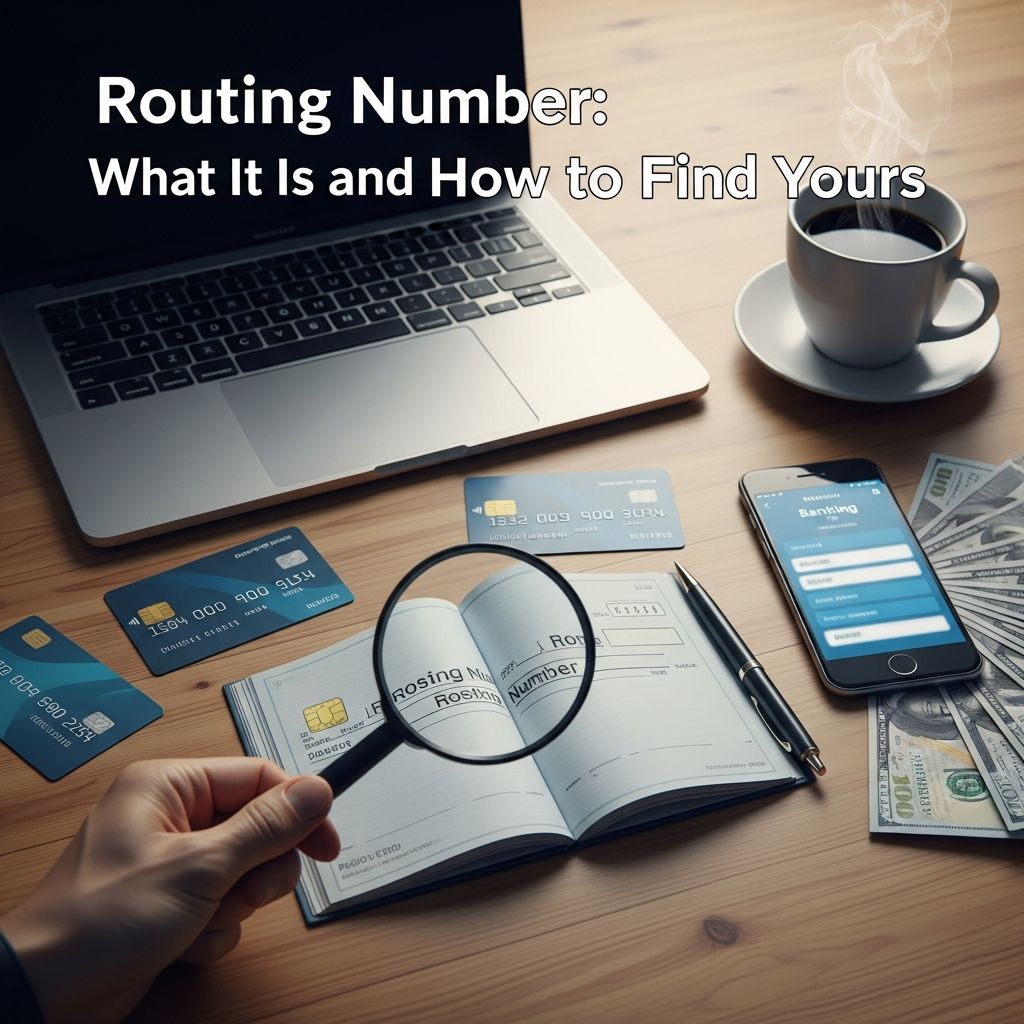 Learn what a routing number is, why you need it, and how to locate yours for banking transactions.