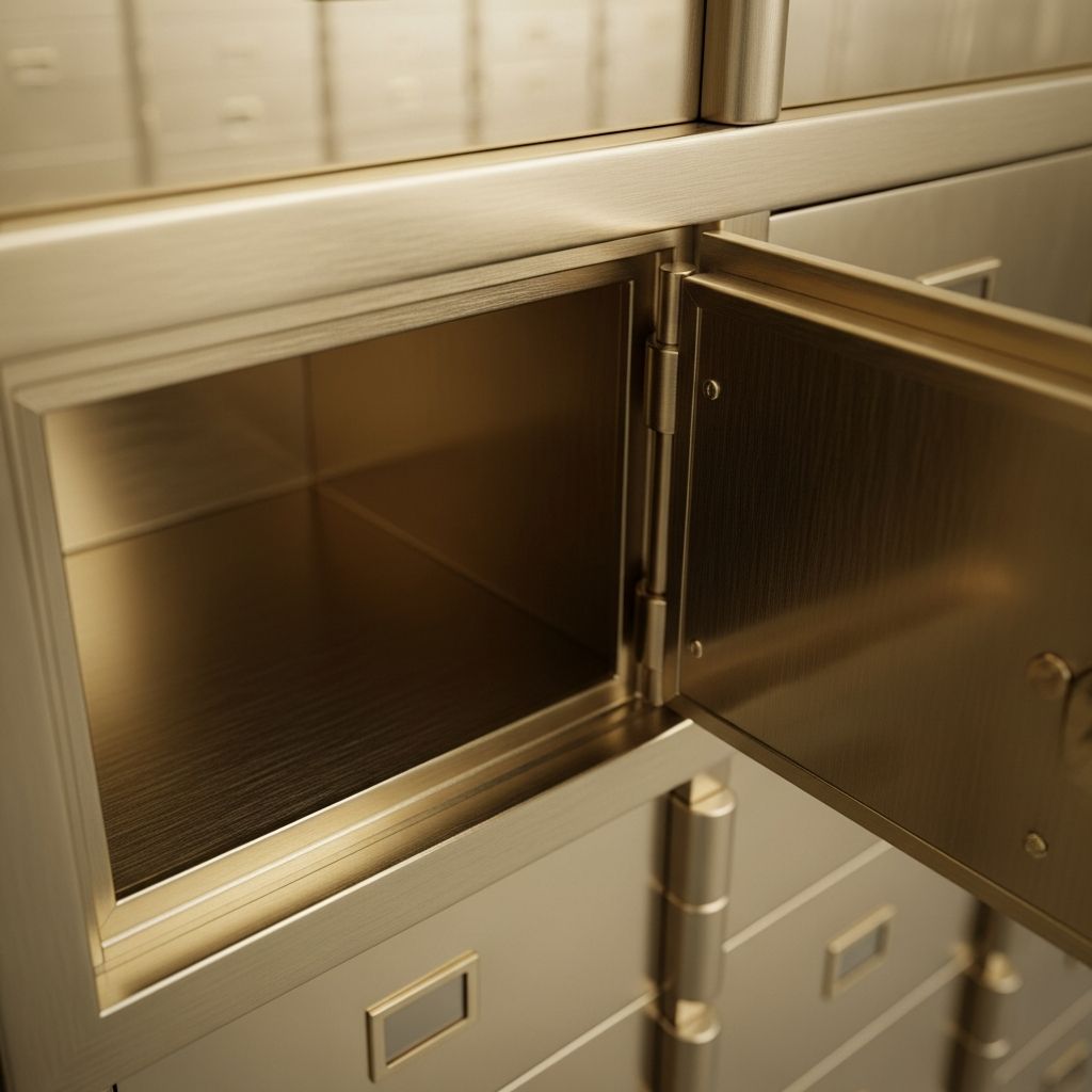 Learn what items belong in a safe deposit box and which ones to keep elsewhere for security and accessibility.